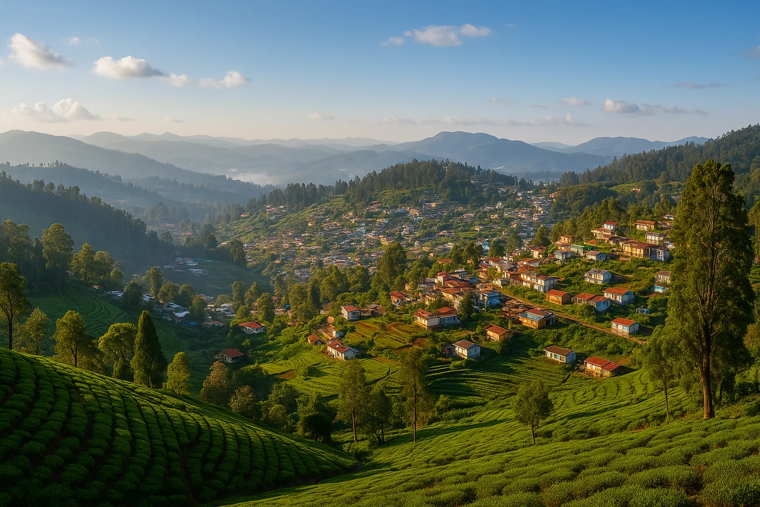 ooty tea garden image